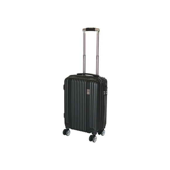 Maleta De Viaje De Mano A Bordo 20 Con Candado De Seguridad (Negro) AMOSA GDL Maleta/ABS/AVION