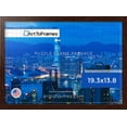 thumbnail image 3 of ArtToFrames 19.3x13.8 Inch - 49x35 CM Brown Puzzle Frame for 500 piece Puzzles.1.13 Inch Custom Wood Puzzle Frames, Walnut - Comes with Regular Glass, 3 of 6