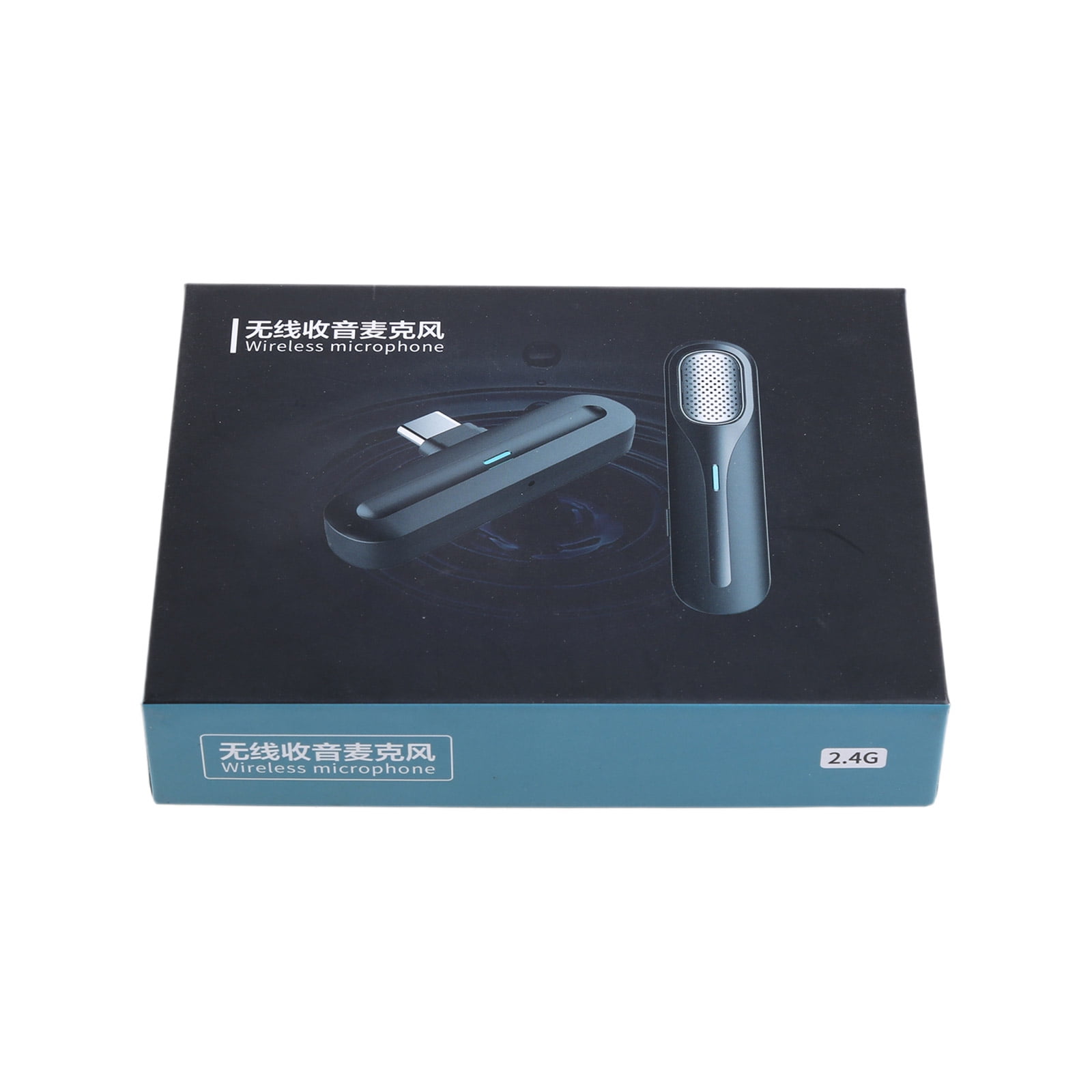 BQBQERT Wearable Lavalier Mic Noise Cancelling Mic External Lapel Mic Camera for Online Teaching