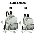 thumbnail image 2 of FORMRS Mini Backpack Purse for Women Travel Daypack Casual Shoulder Bag, Foggy Forest, 2 of 7