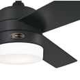 thumbnail image 6 of Westinghouse Lighting Alta Vista Smart Wi-Fi Ceiling Fan with LED Light, Remote Control 52 Inch Matte Black Finish, Opal Frosted Glass, Compatible with Amazon Alexa & Echo Device, 6 of 9