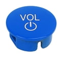 thumbnail image 1 of Botón de interruptor de audio central Control de volumen del coche Botón de repuesto para M3 M4 G80 G82 G83 Azul, 1 of 5
