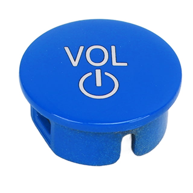 Botón de interruptor de audio central Control de volumen del coche Botón de repuesto para M3 M4 G80 G82 G83 Azul