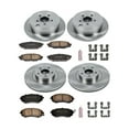 thumbnail image 3 of Power Stop Front and Rear Stock Replacement Brake Pad and Rotor Kit KOE4077, 3 of 8
