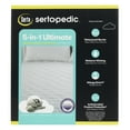 thumbnail image 6 of Sertapedic 5-in-1 Ultimate Quilted Comfort & Protection Mattress Pad, White, King, 6 of 6