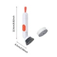 thumbnail image 3 of Dish Brush -6-in-1 Dish Brush with Detergent Dispenser - Adjustable Angle & Rotating Scrub Brush for Pots, Pans, Dishes & Utensils | Kitchen Cleaning Brush with Wall Mount for Sink, Stove & Cookware, 3 of 4