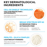 La Roche-Posay Anthelios Clear Skin Sunscreen Dry Touch SPF 60, 3.0 fl oz