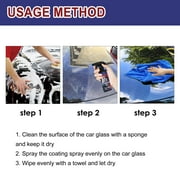 Car Ceramic Coating Spray 120ml Rapid Ceramic Paint Sealant Spray 2025 New Ceramic Wax Car Care Kit Within 1x Spray,1x Sponge, 1x Towel