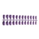 thumbnail image 2 of Soidarity 24 piezas de uñas postizas, accesorio de moda para mujer, puntas de uñas para el salón del hogar Juegos de manicura Púrpura claro, 2 of 5