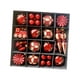 thumbnail image 1 of Adornos navideños colgantes Macarena 60 piezas Champán rojo dorado, 1 of 8