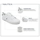 thumbnail image 2 of Zapatillas de moda Nautica Graves Wide White Navy para hombre, 2 of 7