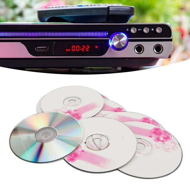 CD-R Disques Vierges, 52X 700MB Disque Enregistrable CD Vierges pour Graver et Stocker des Images Numériques Musique Données Audio Performance Stable