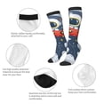 thumbnail image 3 of Pofeuu Astronaut And Space Print Stockings, Adult Running Hiking Socks for Youth and Adult, 3 of 6