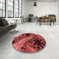 thumbnail image 3 of Ahgly Company Indoor Rectangle Patterned Valentine Red Area Rugs, 6' x 9', 3 of 6
