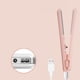 thumbnail image 4 of Mini plancha de pelo 2 en 1 USB de cerámica con calor, alisadora y rizadora, color rosa, 4 of 6