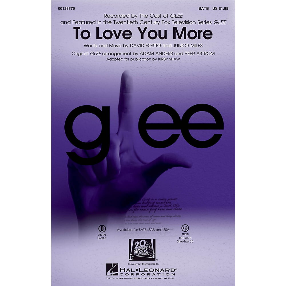 Hal Leonard To Love You More Satb Walmart Com Walmart Com Hal Leonard To Love You More Satb Walmart Com Walmart Com