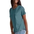 thumbnail image 3 of Hanes Originals Women’s T-Shirt with Curved Hem, 100% Cotton Relaxed-Fit Tee, Sizes XS-XXL, 3 of 6
