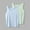 003Light Blue, variant on 2-piece Boys Girls Summer Ice Silk Tank Tops Solid Color Seamless Sleeveless Vest Thin Undershirt for 2-15 Years