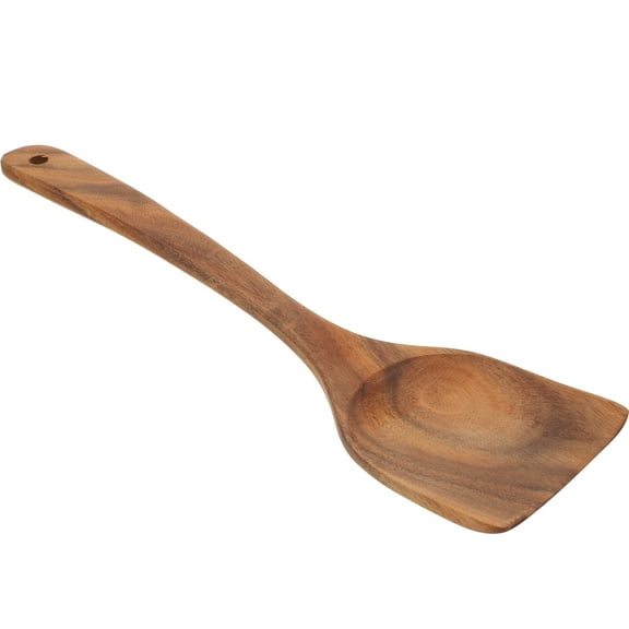 Wooden Spatula Kitchen Cookware Pancake Turner Non Stick Cooking Utensils Long Handle Anti-scald