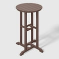 thumbnail image 6 of WestinTrends Malibu Outdoor Patio Counter Height Bar Stools Bistro Bar Table 4-Piece Set, Dark Brown, 6 of 8