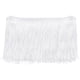 thumbnail image 1 of 10 Yardas 6 Fleco Cadeneta Adorno Borla Cinta para Costura Encaje Adorno Flecos Poliéster Cinta para Manualidades Costura Ropa Color Blanco Aclorado, 1 of 6