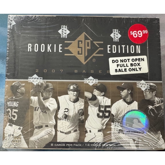 2007 Upper Deck SP Baseball Rookie Edition Hobby Box Factory Sealed