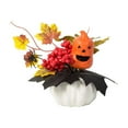 thumbnail image 2 of Thanksgiving Decorations Clearance, Halloween Simulated Pumpkin Decoration Fall Thanksgiving Halloween Home Ornament Table Living Room Flower Decoration, 2 of 7