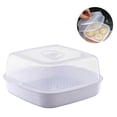 thumbnail image 4 of Bearachild Vaporizador para microondas dureza utensilios de cocina vaporizadores a prueba de calor apilable transparente recipiente para cocinar Utensilios de cocina, 4 of 6