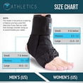 thumbnail image 4 of Zenith Ankle Brace, Lace Up Adjustable Support â€“ for Running, Basketball, Injury Recovery, Sprain! Ankle Wrap for Men, Women, and Children, 4 of 5