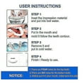 thumbnail image 3 of Lot de 2 Dentiers à Enclenchement Dentier Placages Dentier Dentier, 3 of 5
