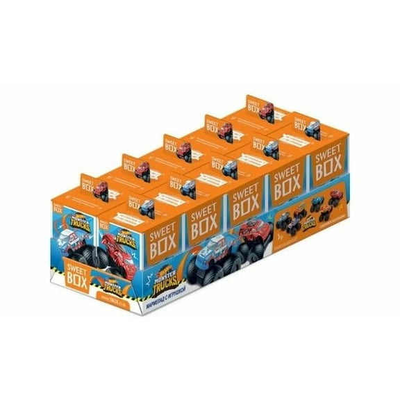 *SWEETBOX* MARMALADE W/TOY (HOT WHEELS) 10g/each, from Europe, 10 Pack