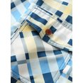 thumbnail image 5 of DYMADE Women Casual Long Sleeve Plaid Shirts Cardigan Top, 5 of 8