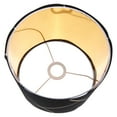 thumbnail image 1 of ifundom Modern Fabric Lamp Shade Black Barrel Style For Adults 1Pcs, 1 of 5