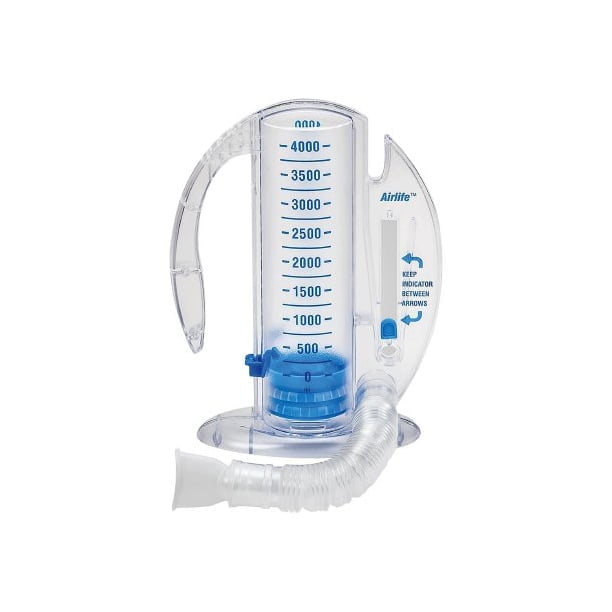 Hudson RCL Voldyne 4000 ml Volumetric Exerciser Lung Exerciser Device