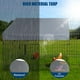 thumbnail image 5 of Yeshouse Gallinero de Metal con cubierta a prueba de agua, corral de gallinas para corral, gallinera portátil al aire libre, jaula de animales grande con 4 puertas para la gallina de conejo pato, 5 of 5