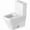 White with HygieneGlaze, variant on Duravit 2157010085 370 x 720 mm Durastyle Toilet - White