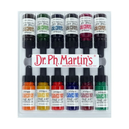 UPC: 0090385502206 | Dr. Ph. Martin s Hydrus Fine Art Watercolor  0.5 oz  Set of 12 (Set 2)
