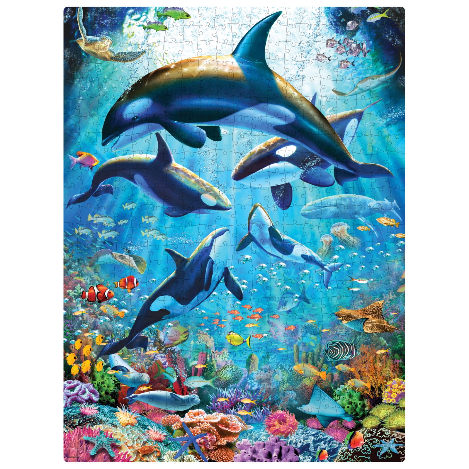Cardinals Milton Bradley Foil 500-Piece Jigsaw Puzzle - Sanctuary