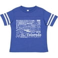 thumbnail image 3 of Inktastic Colorado Word Salad- State Outline Boys or Girls Toddler T-Shirt, 3 of 5