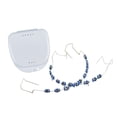 thumbnail image 1 of Decoraciones de dientes temporales Brace de moda para estudiantes con práctica de caja de almacenamiento azul oscuro, 1 of 8