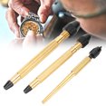 thumbnail image 2 of ANGGREK Pin Vise,Watch Pin Vise,3pcs Copper Pin Vise Twisted Drill Bit Hand Drill Watch Repairing Tool Accessory, 2 of 8