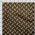 thumbnail image 3 of oneOone Silk Tabby Fabric Stripe & Check Kasuri Print Fabric By Yard 42 Inch Wide, 3 of 4