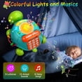 thumbnail image 5 of Dammyty Baby Toys 6-12 Months, Musical Turtle Crawling Toys, Learning Educational Toy for Toddlers 1-2, Infant Toys for 1 Year Old Girls Boys Gifts, 5 of 8