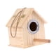 thumbnail image 5 of Casa nido de madera para pájaros con poste colgante, cabaña nido para patio con árbol 215 cm x 16 cm x 183 cm, 5 of 9