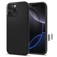thumbnail image 1 of Funda Spigen para iPhone 16 Pro Max, color negro mate, protección militar, 1 of 9