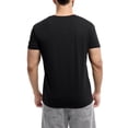 thumbnail image 2 of X RAY JEANS Mens Basic Henley Neck Short Sleeve T-Shirt, Black, M, 2 of 6