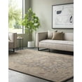 thumbnail image 5 of Mark&Day Wool Rugs, 6x9 Paris Traditional Khaki Area Rug, Brown White Beige Carpet for Living Room, Bedroom or Kitchen (6' x 9'), 5 of 8