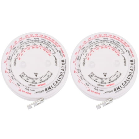 

Bmi calculator tape 2pcs BMI Calculator Tape Baby BMI Health Calculator Body Waist Measuring Tape