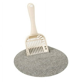 Petmate Plastic Cat Litter Scoop N Hide with Hinged Stand Silver Walmart