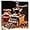 Coffee - 3, variant on ZHONGYUTONG Coffee Canvas Wall Art Coffee Cup Bean Picture Kitchen Painting Dining Room Decor Artwork Framed (12.00" x 12.00")